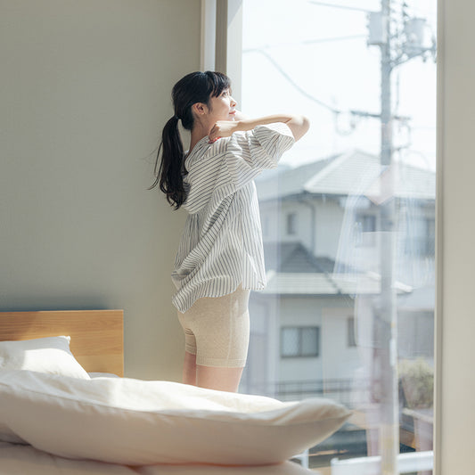 ★完売御礼【規格外品|20%OFF】ラミー&シルクはらぱんショートタイプ*