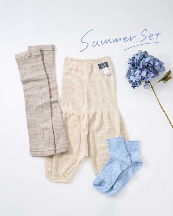 【10%OFFでお得】冷房冷え対策に!夏のおまもりセット*