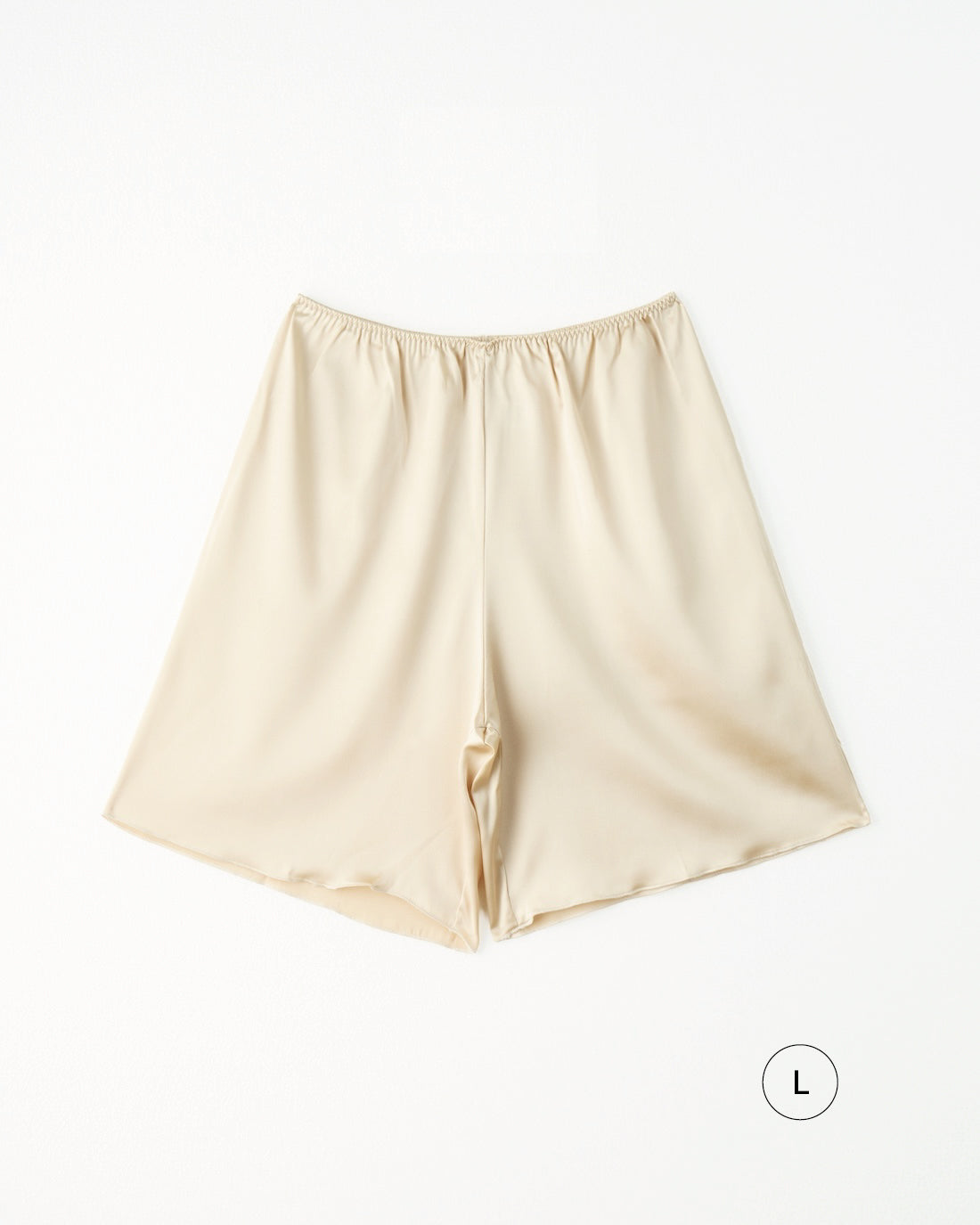 リラックスタイムに着たいシルクペチコートパンツ*
