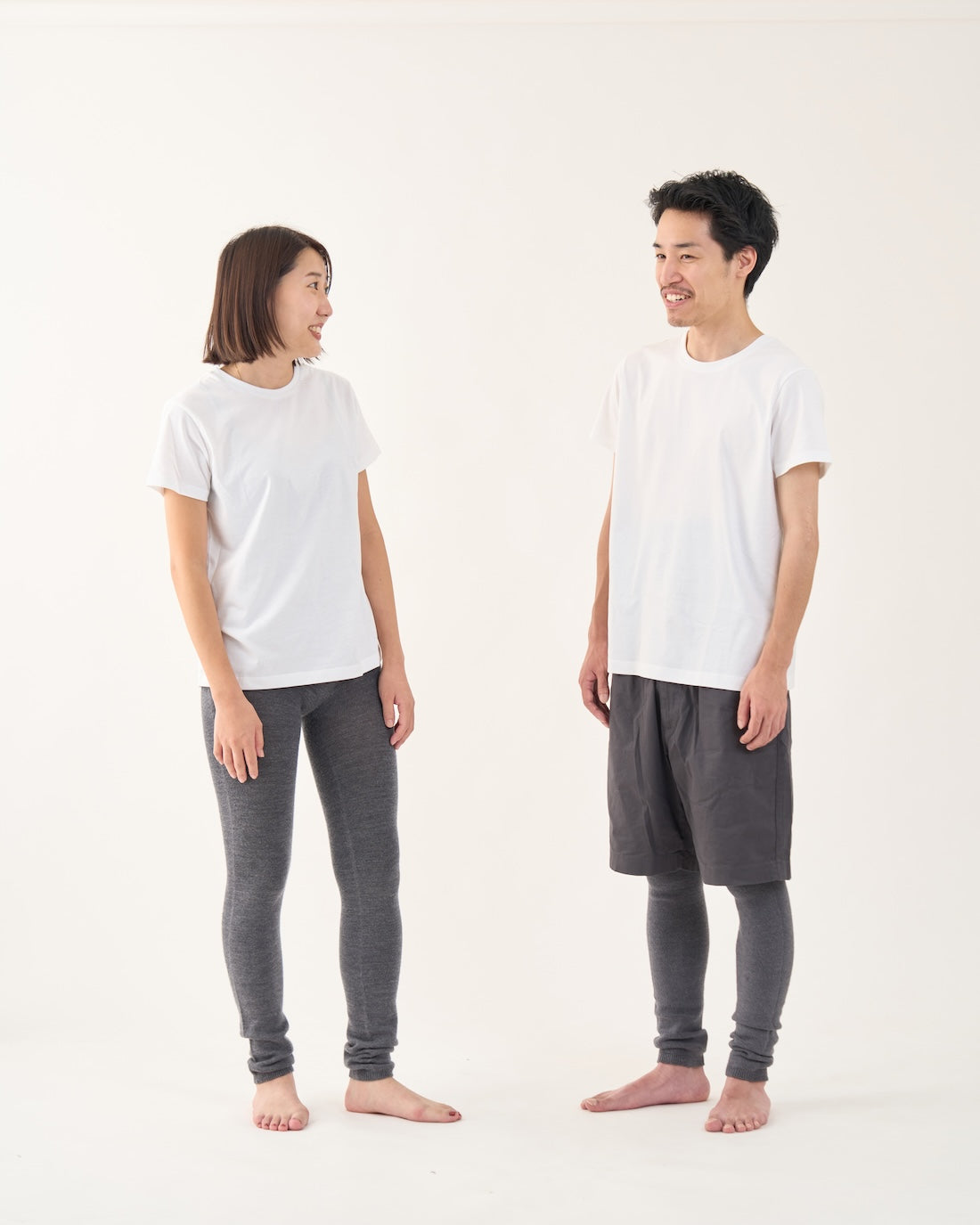 シルク&ウール はらぱん(腹巻パンツ) ロングタイプ〈12分丈〉