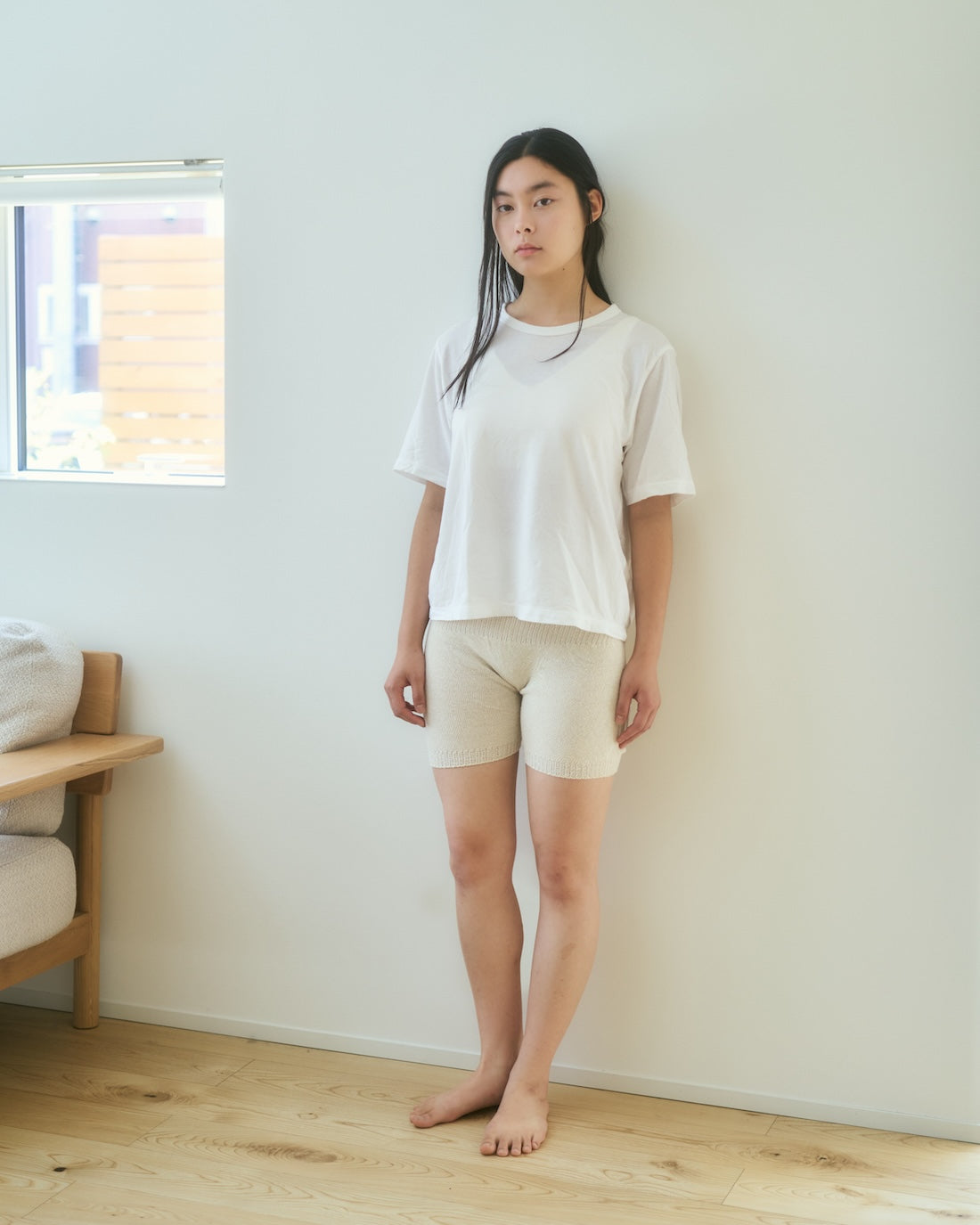 シルクそよ風はらぱん（腹巻パンツ）ショートタイプ