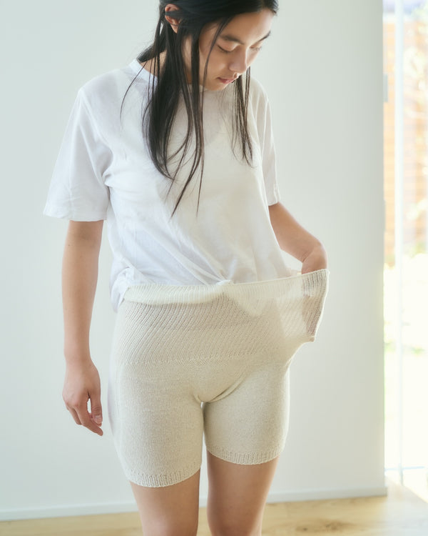 【予約販売】シルクそよ風はらぱん（腹巻パンツ）ショートタイプ