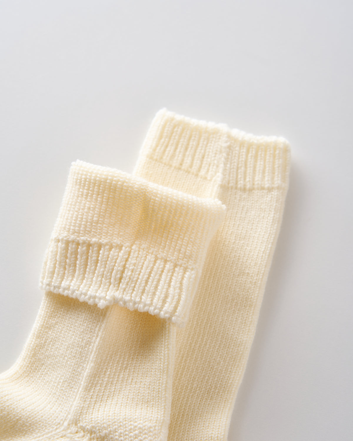 足裏ふかふか、雪解け靴下