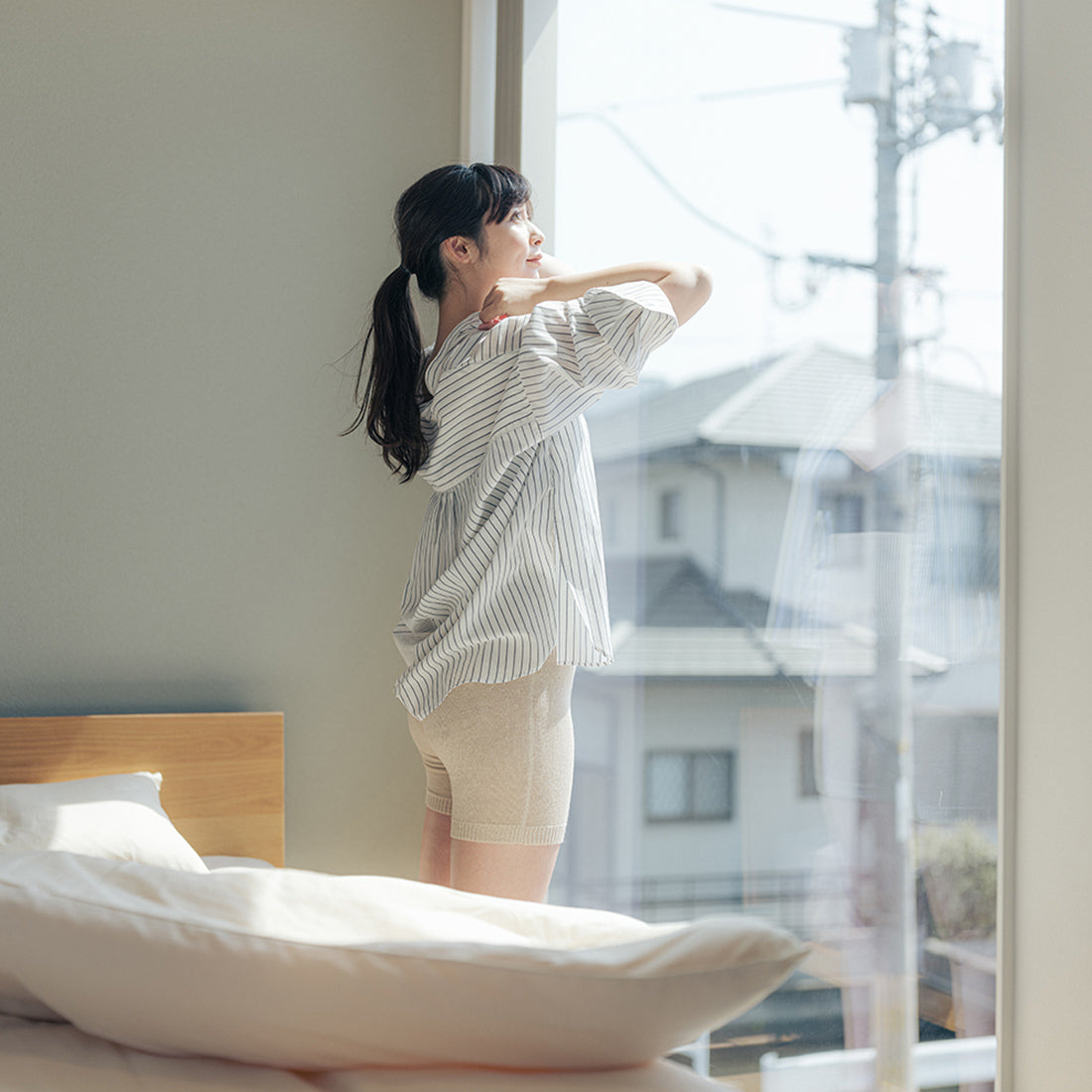 ラミー＆シルクはらぱん（腹巻パンツ）ショートタイプ（旧爽はらぱん）