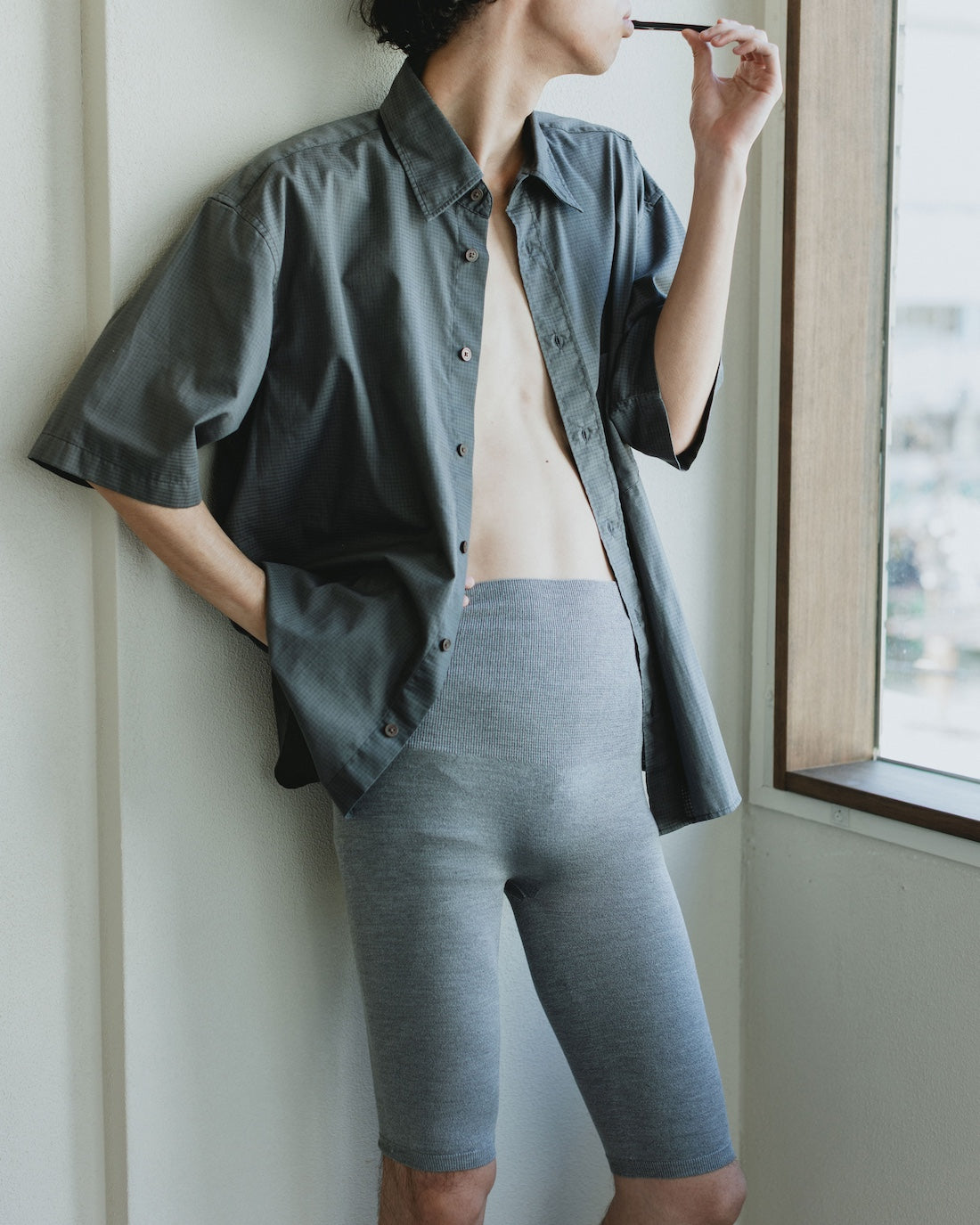シルクリッチはらぱん（腹巻パンツ）ハーフタイプ