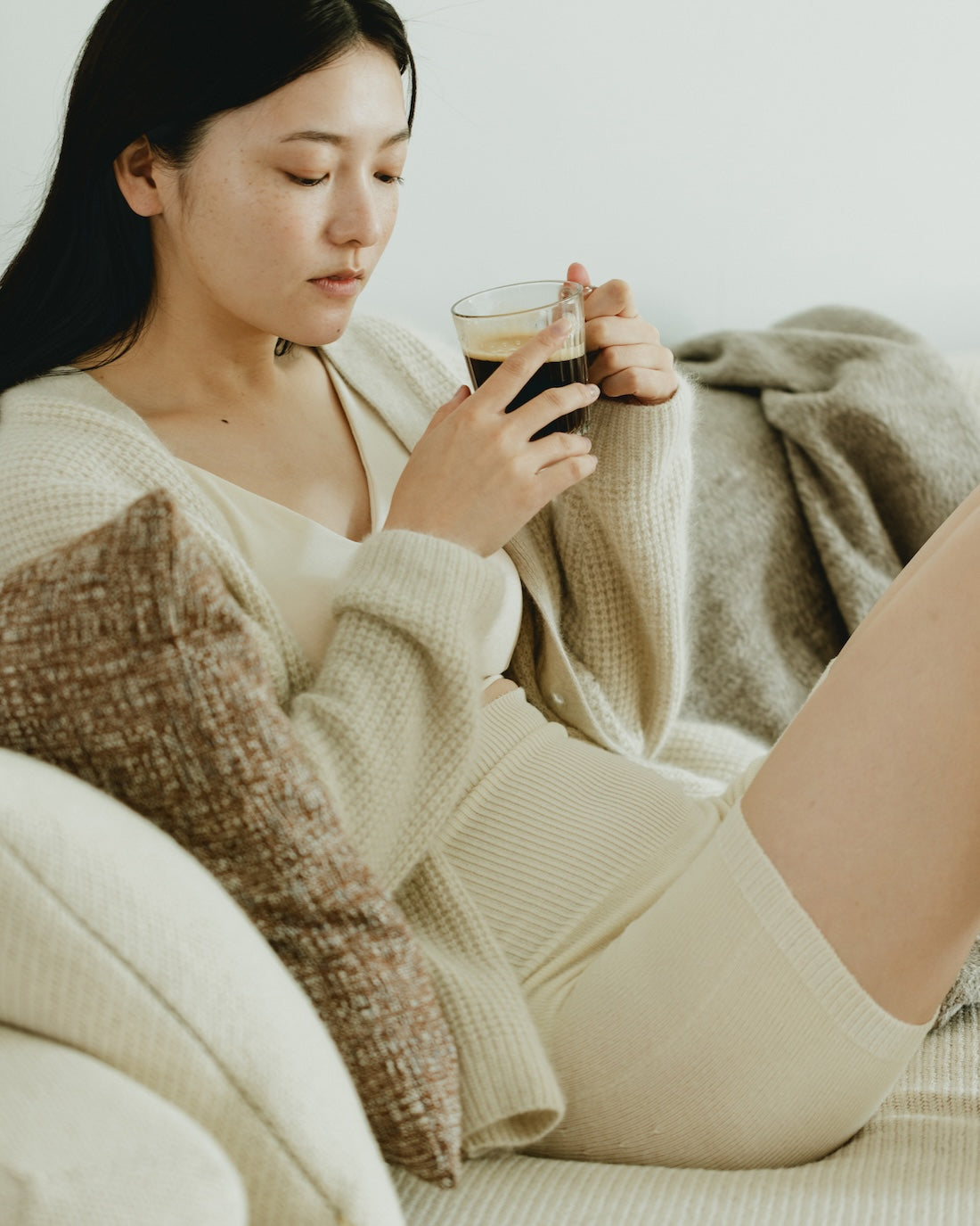 シルク&ウール はらぱん(腹巻パンツ) ショートタイプ
