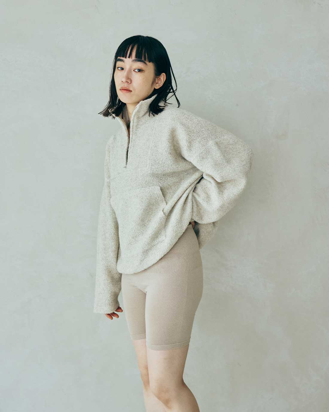 シルクリッチはらぱん（腹巻パンツ）ショートタイプ