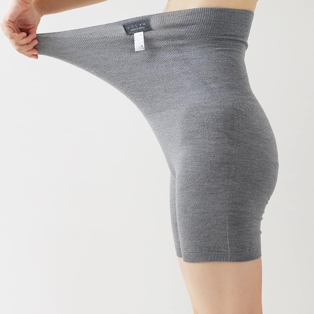シルクリッチはらぱん（腹巻パンツ）ショートタイプ